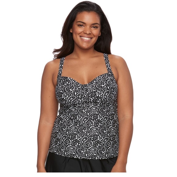 croft & barrow Other - Croft & Barrow Paisley Tankini Top New